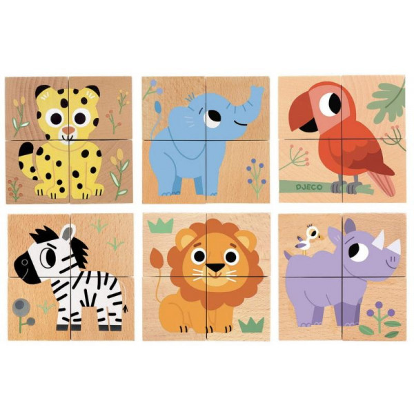 Puzzle za decu WILD & CO 