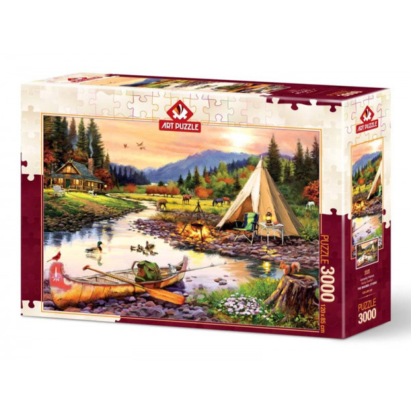 Puzzle CAMPING FRIENDS 3000 kom 