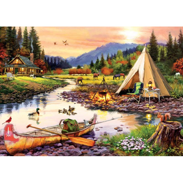 Puzzle CAMPING FRIENDS 3000 kom 