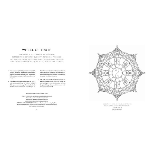 ART THERAPY THE BUDHIST MANDALA 