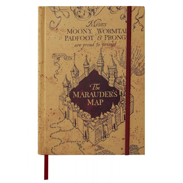 Notes A5 MARAUDER'S MAP 