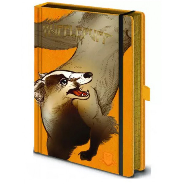 HARRY POTTER notes A5 linije HUFFLEPUFF 