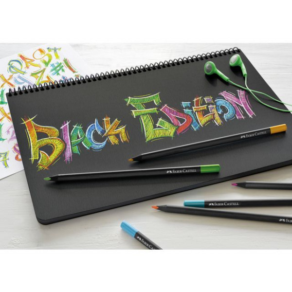 FABER CASTEL drvene bojice 1/36 BLACK EDITION 