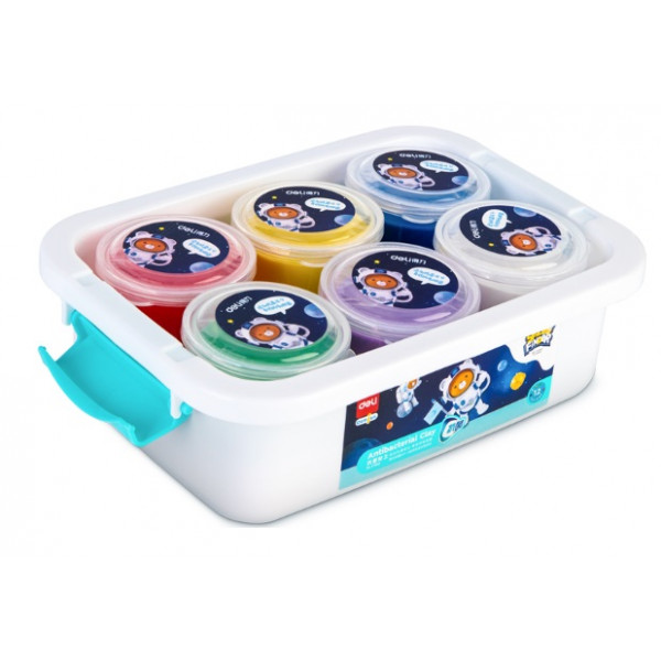 MASA ZA MODELIRANJE ANTIBAKTERIJSKA 12 tuba u PVC KUTIJI 