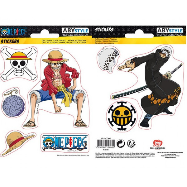 Set stikera ONE PIECE 