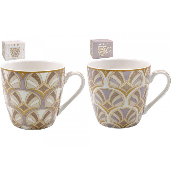 Velika porcelanska šolja ART DECO 