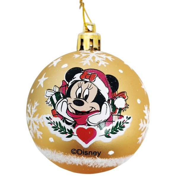 Set šest novogodišnjih kugli MINI MAUS 