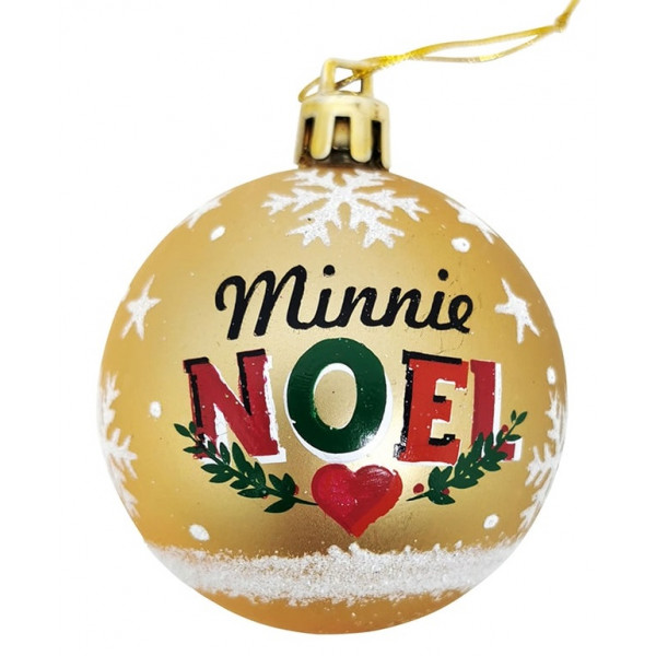 Set šest novogodišnjih kugli MINI MAUS 