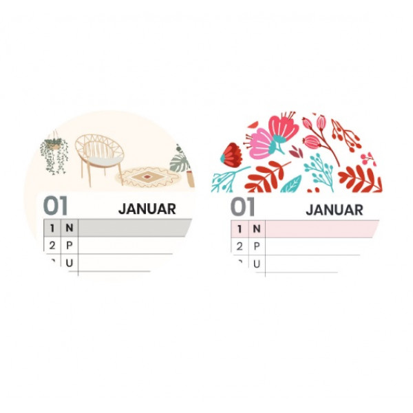 Zidni planer kalendar 2023 