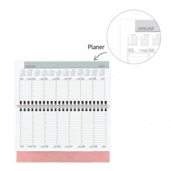 Nedeljni datumirani planer 2023 - 60l 