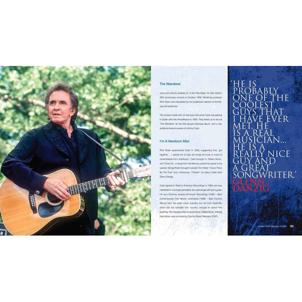 JOHNNY CASH WALKING ON FIRE 