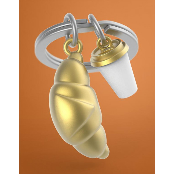 Privezak za kljueve KROASAN I KAFA 