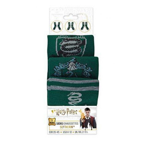 Čarape HARRY POTTER Slytherin (tri para) 