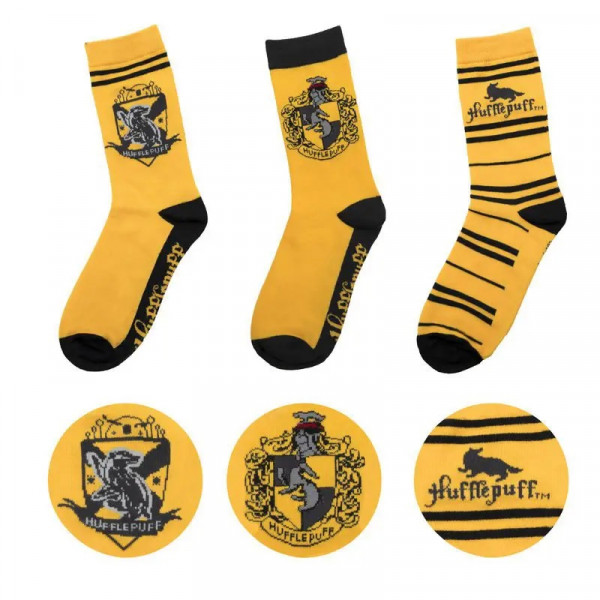 Čarape HARRY POTTER Hufflepuff  (tri para) 