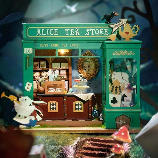 3D puzzle ALICE'S TEA STORE 