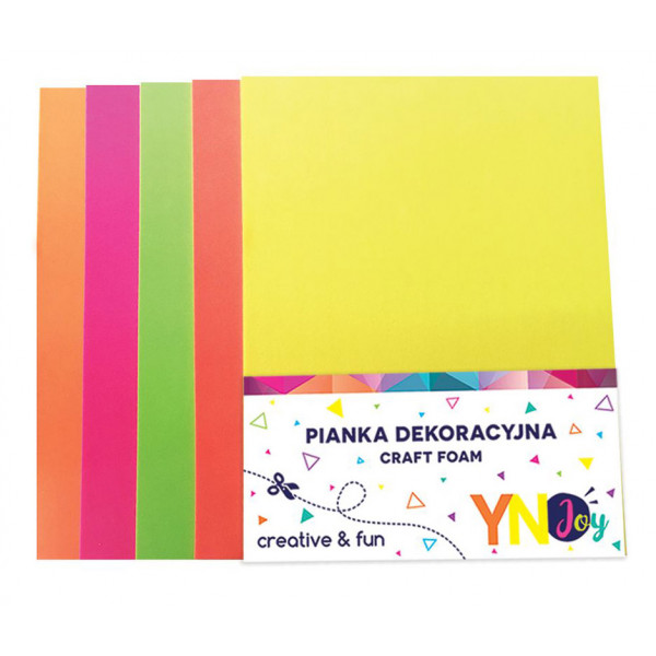 Listovi u boji A4 CRAFT FOAM FLUO Eva pena 