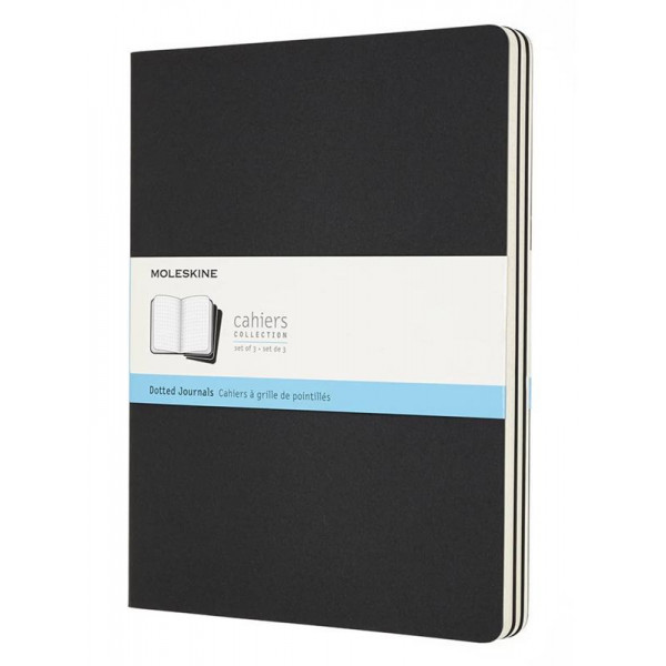 MOLESKINE set tri notesa MP - CRNA 