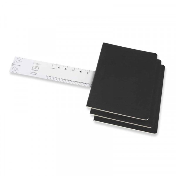 MOLESKINE set tri notesa MP - CRNA 