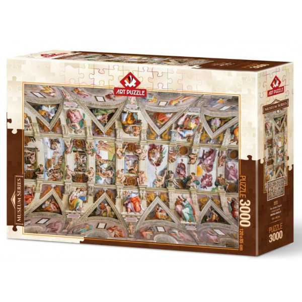 Puzzle SIKSTINSKA KAPELA 3000 kom 