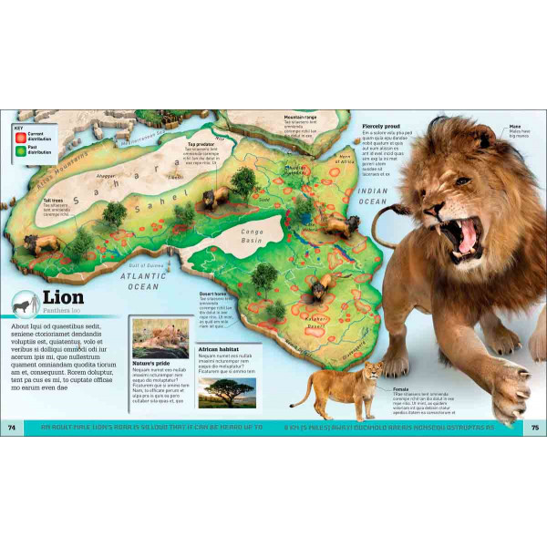 WHATS WHERE ON EARTH ANIMAL ATLAS 
