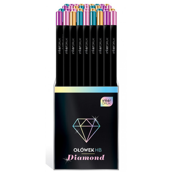 PENCIL BLACK DIAMOND PASTEL 