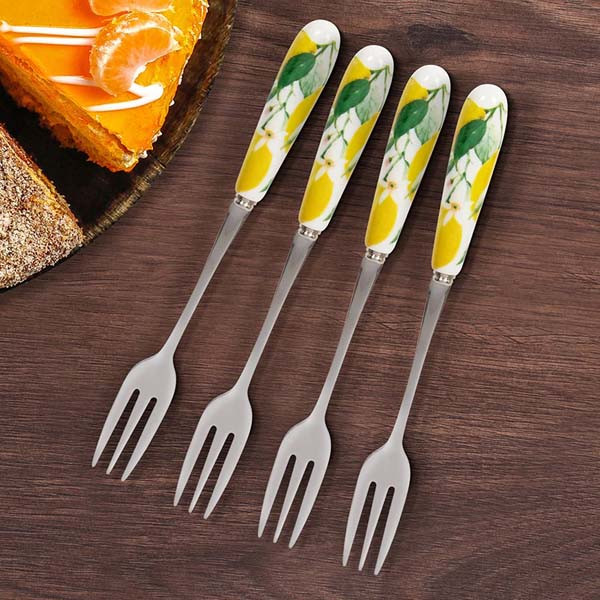 Set četiri viljuške LEMON GROVE 
