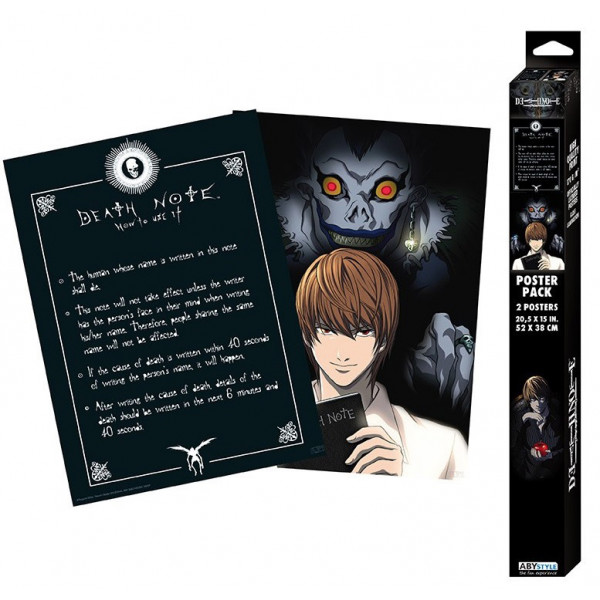 Set dva postera DEATH NOTE 