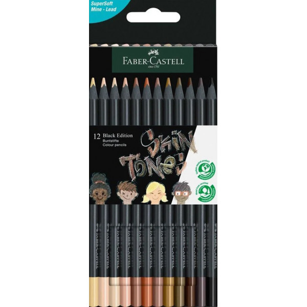 Drvene bojice  FABER CASTELL BLACK EDITION 1/12 