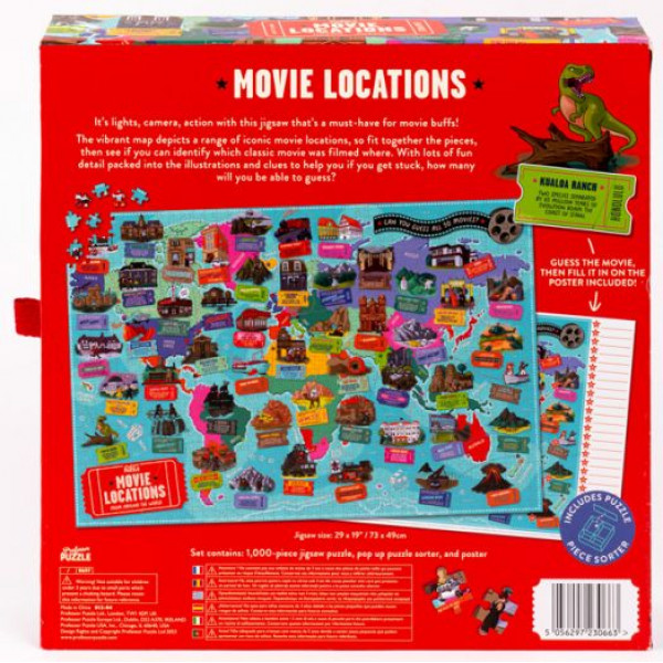 Puzzle 1000 MOVIE LOCATIONS 