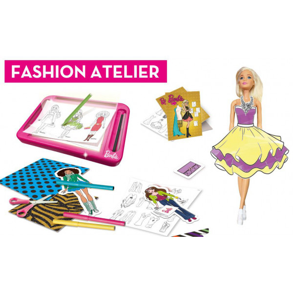 BARBIE igračka - ATELJE SA LUTKOM - LISCIANI 