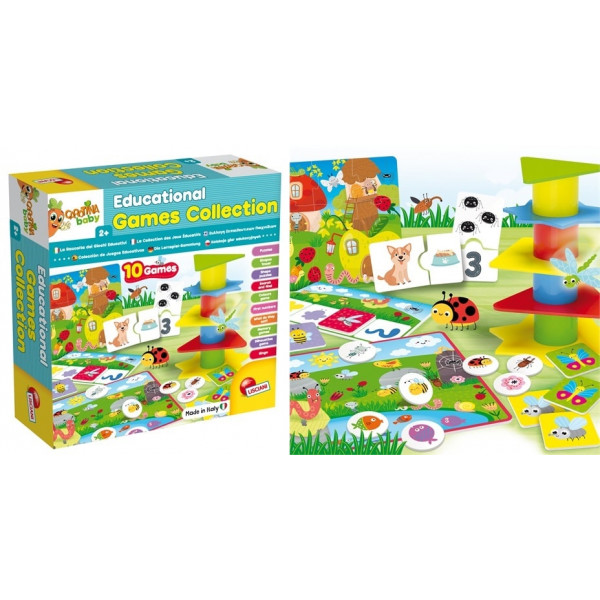 Edukativni set 10 igara CAROTINA LISCIANI 