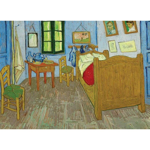 Puzzle 1000 BEDROOM IN ARLES BY VAN GOGH 