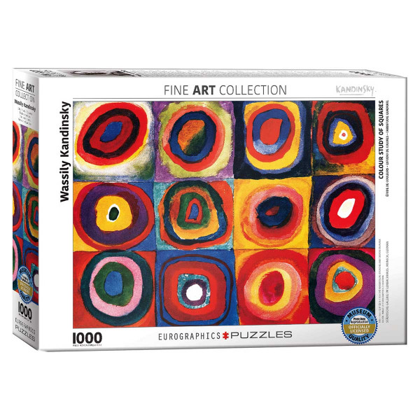 Puzzle 1000 KANDINSKY STUDY SQUARES 