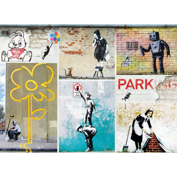 Puzzle 1000 BANKSY ART 