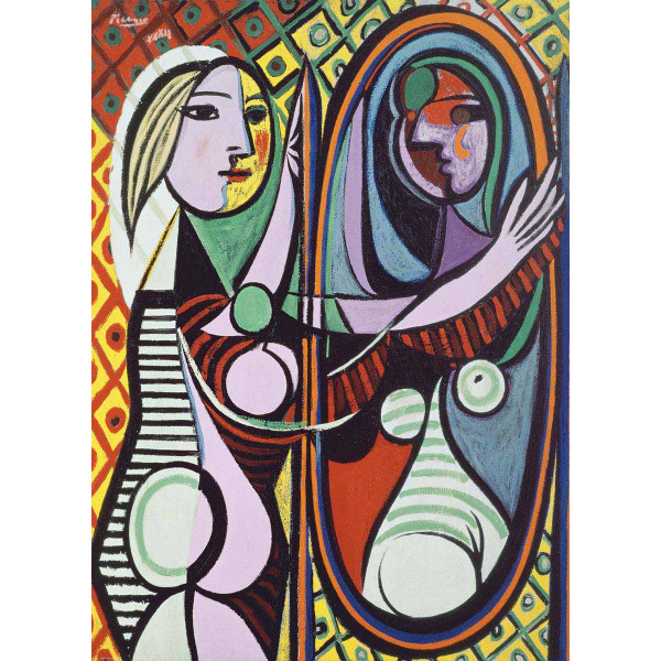 Puzzle 1000 GIRL INFRONT OF MIRROR Picasso 