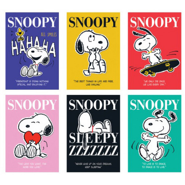 Sveska A5 SK SPORTY SNOOPY  52L 