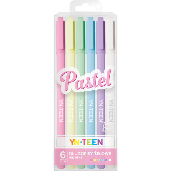 Set šest flomastera PASTEL YN TEEN 