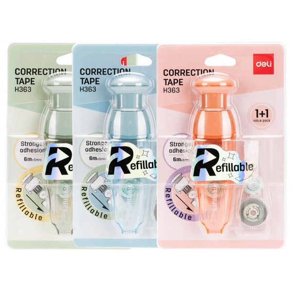 KOREKTOR U TRACI NA POTISNI MEHANIZAM 5mm x 6m 