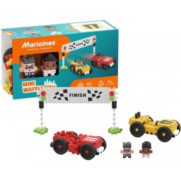 Kocke za slaganje TRKA -  80kom 