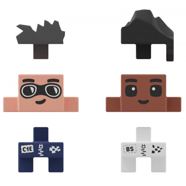 Kocke za slaganje TRKA -  80kom 