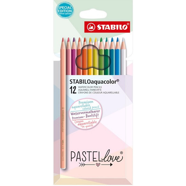 STABILO PASTELLOVE AQUACOLOR BOJICE 1/12 