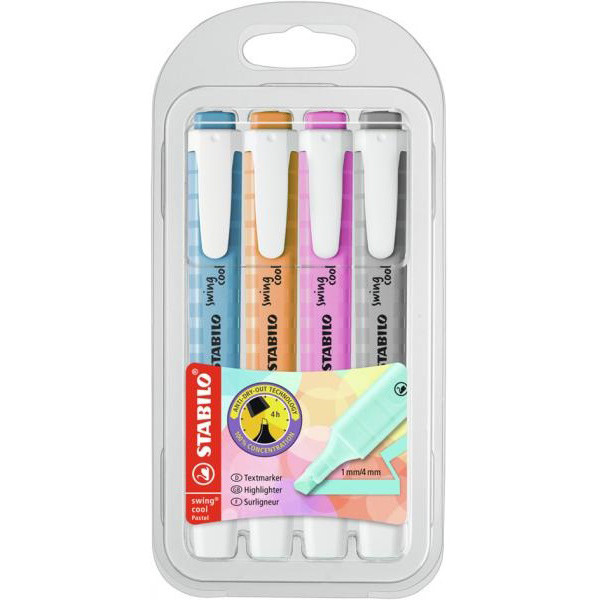 STABILO SWING COOL PASTEL SIGNIRI 1/4 