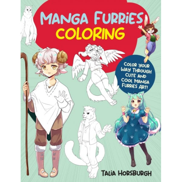 MANGA FURRIES COLORING 