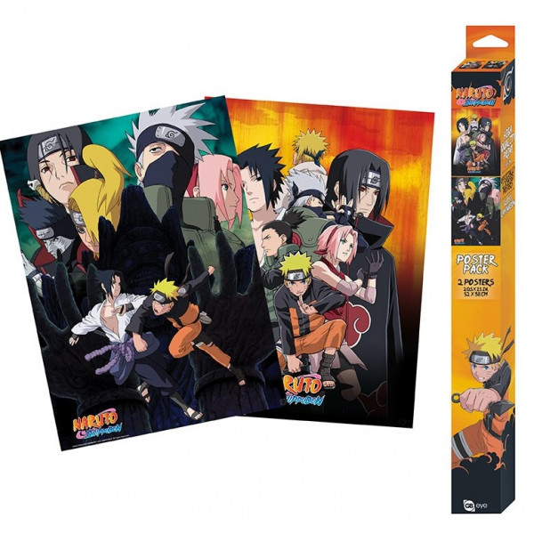 Set dva postera NARUTO 