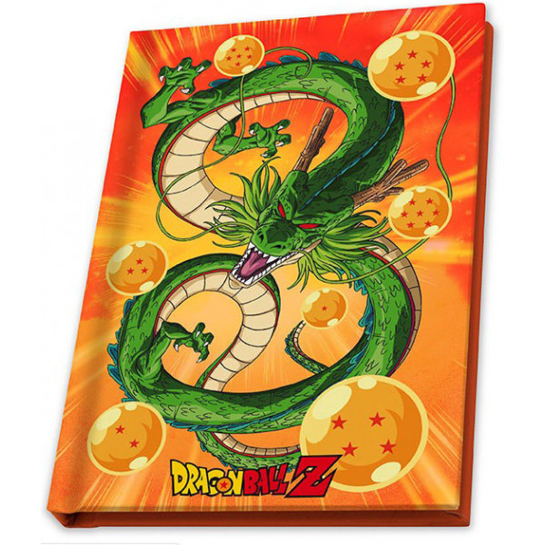 DRAGON BALL poklon set, notes, bedž i čaša 400ml 