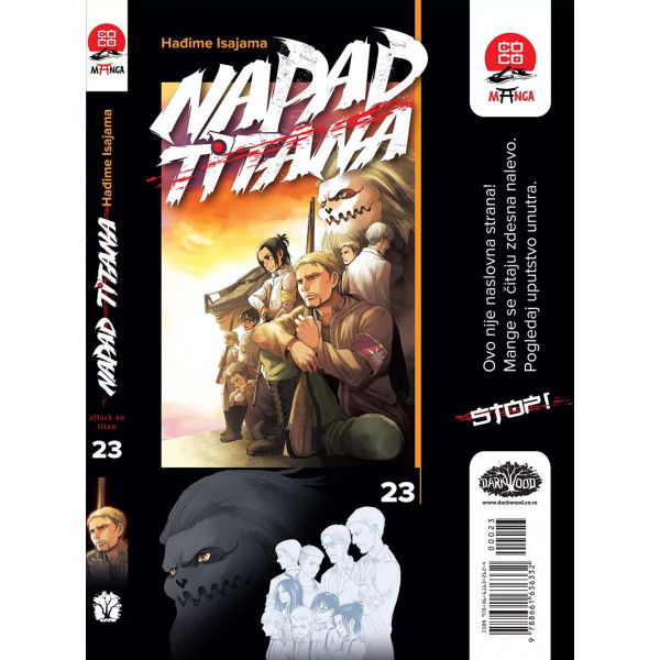 NAPAD TITANA 23 