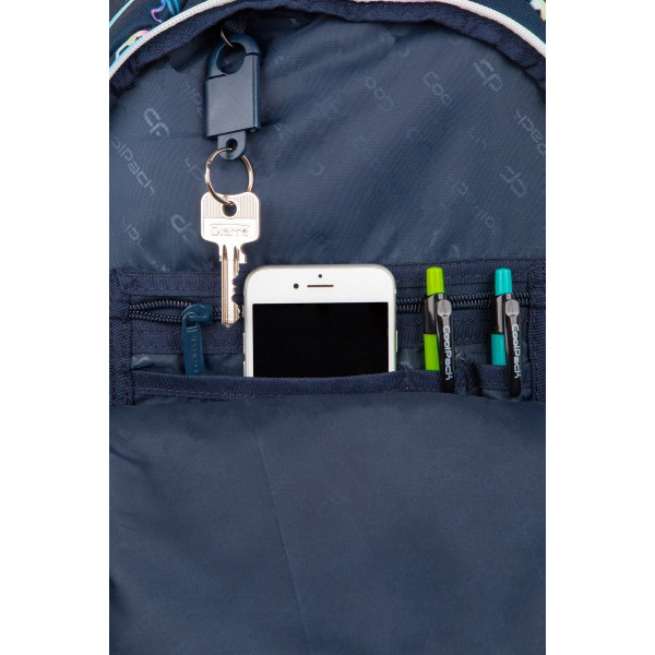 Školski ranac COOLPACK SPINER TERMIC BACKPACK Blue Unicorn 