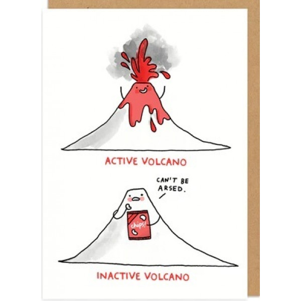 Čestitka INACTIVE VOLCANO 