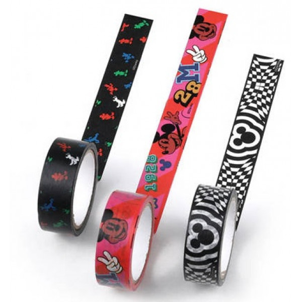 WASHI trakice MIKI MAUS - 3 kom 