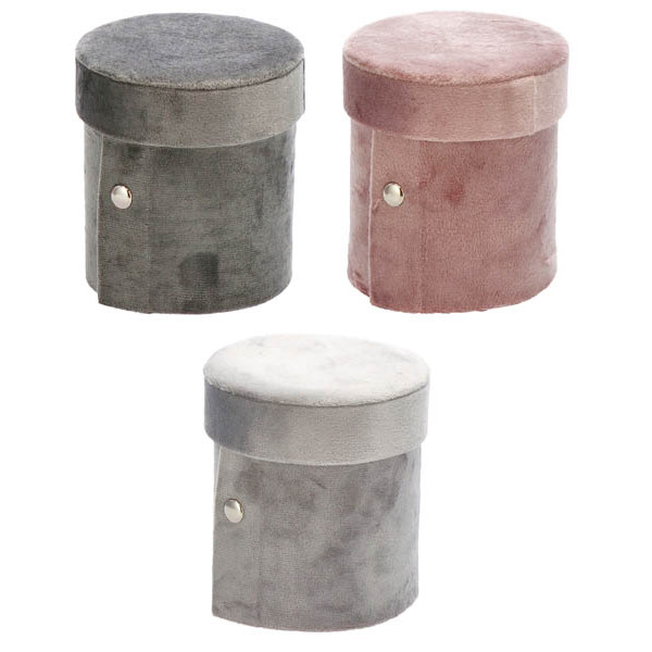 Plišana kutija za nakit  10x9,5cm 